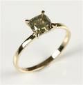 Ring, 14 kt guld, brillant