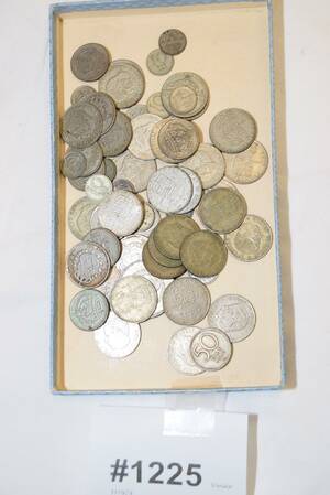 Blandade silvermynt