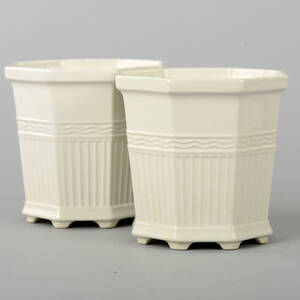 YTTERFODER, 1 par, porslin, Waldemarsudde, Prins Eugen, Gustavsberg