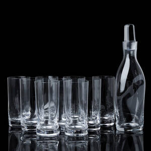 Glas och karaff