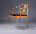 Hans J. Wegner. Den kinesiske stol  Kinastolen, armstol, kirsebær 