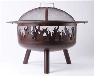 Bålsted, KEOPS Collection, rustrødt metal