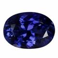 Uindfattet tanzanit. Ca. 0.94 ct