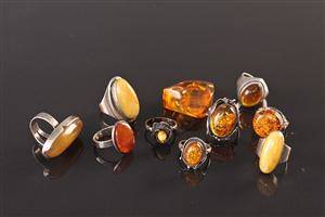 Ti danske rav ringe 10