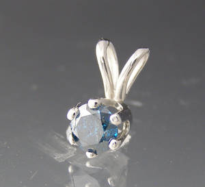 Brillant vedhæng ca. 0.45 ct.