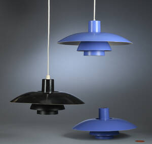 Poul Henningsen. Tre PH4 pendler 3