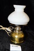 Bordsfotogenlampa, elektrifierad, H 30 cm