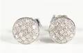Diamant ørestikkere, ca. 0.38 ct., et par 2