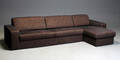 Lounge sofa med chaiselongmodul
