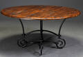 Rundt bord af hardwood Denne vare er sat til omsalg under nyt varenummer 4188970