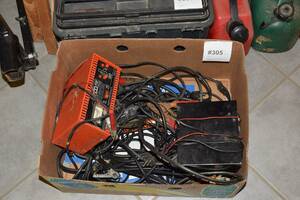 Startkabel, batteriladdare mm.