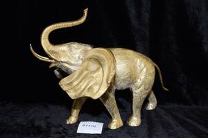 Figurin Elefant, metall, L 50 cm, H 40 cm