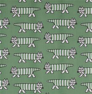 Tyg, Lisa  Johanna Larson, Mikey, grön, 5 m