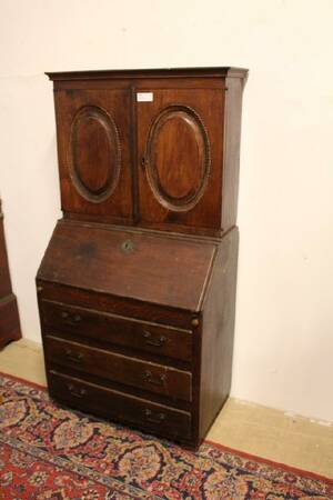 SKRIVBYRÅ 171800-TAL, MED SKEDHYLLA