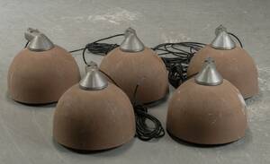 Fem  Københavnerlamper. 5