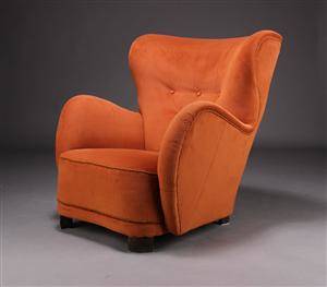 Dansk møbelproducent. Lænestol, 193040erne