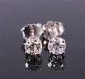 Par brilliant ørestikkere, ca. 0.64 ct. 2 