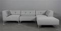 THE SOFA FIFTYONE. Morten Voss. Modulsofa `Sky Blue` med udskiftelige knapper.