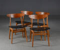 Hans J. Wegner. Spisestole model CH30 4