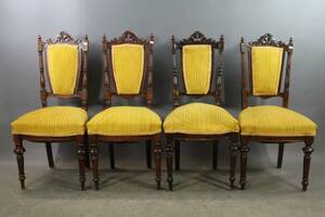 Stolar nyrenässans 4 st