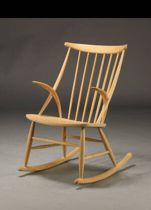 Illum Wikkelsøe. Gyngestol