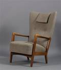 Søren Hansen. Lænestol, bøg og uld, Fritz Hansen 1940erne