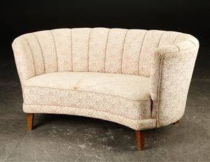 Bananformet sofa, 1940erne