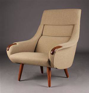 Dansk møbelproducent, lænestol, 1960erne 