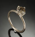 Diamant solitairering, ca. 1.12 ct
