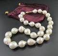 Südseezuchtperlcollier barock ca. 14,0 x 12,4 mm - 18,1 x 14,5 mm