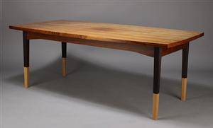 Dansk møbelproducent, spisebord, palisander, 1960erne