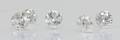 Fem uindfattede brillanter på ialt ca. 1.50 ct. 5