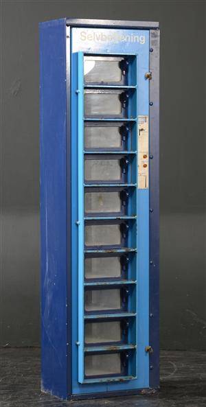 Automat, 19601970erne, nøgle medfølger 