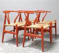 Hans J. Wegner, stolar CH-24 Y-stolen, 4 st