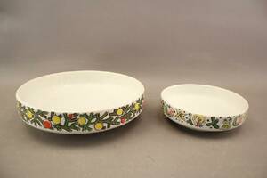 Skålar med julmotiv Tyskland 2 st