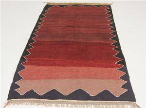 Matta, flatvävd, Kelim, 222x125 cm