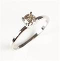 Ring, 14 kt guld, brillant