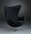Arne Jacobsen. Ægget, model 3316, Hallingdal uld