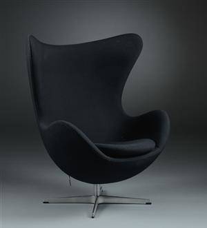 Arne Jacobsen. Ægget, model 3316, Hallingdal uld