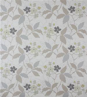 Tyg, Gunilla Gunnarsson, Blossom spektra, grå, trevira, 12 m
