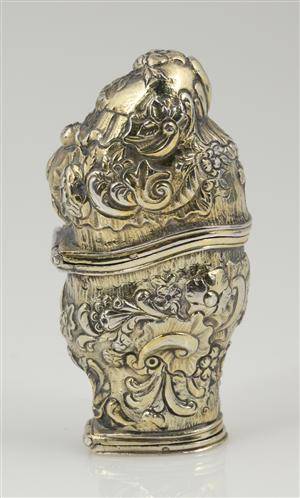 Rokoko hovedvandsæg af forgyldt sølv, 1700-tallet