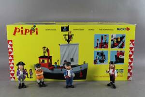 Pippiskepp med figurer 4 st