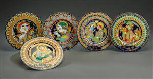 Bjørn Wiinblad. Juleplatter 5