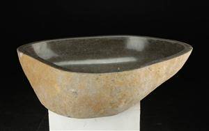 Unika vask af flodsten