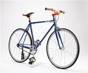 Von Braun sportscykel, farve BlueOrange