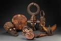 Samling afrikanske masker 7