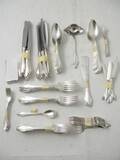Bestickuppsättning, ca 85 del. Nysilver