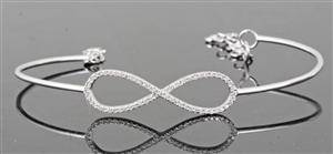 Bracelet bangle in 18kt approx. 0.65ct