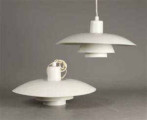 Poul Henningsen, PH 43 pendler, hvidlakeret metal 2