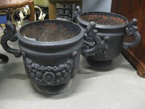 Trädgårdsurnor, 1 par